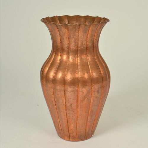 Large Copper Amphora Vase by Egidio Casagrande, Italy, 1950s For Sale - Image 16 of 18