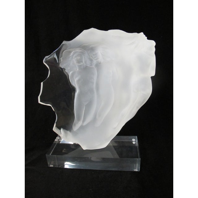 Frederick Hart Acrylic Light Whispers Signed Limited Female Nude Art Sculpture For Sale - Image 16 of 17