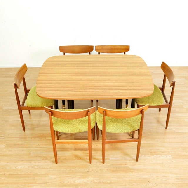 Brown 1950s Drop Leaf Dining Table by E Gomme For Sale - Image 8 of 12