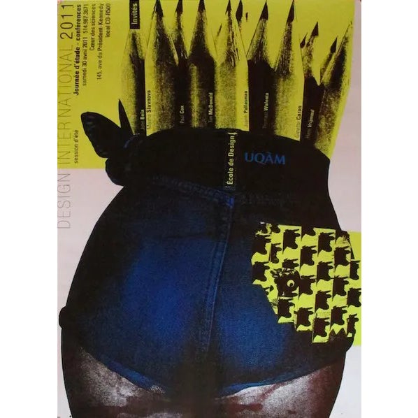 2011 Original Design International Session D'été Poster - Alfred Halasa For Sale