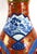 Metal Monumental Palatial Size Hand Painted Japanese Emari Vace For Sale - Image 7 of 12