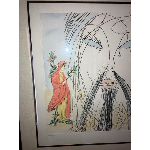 Salvador Dali, Confucius Colored Etching For Sale In San Francisco - Image 6 of 6