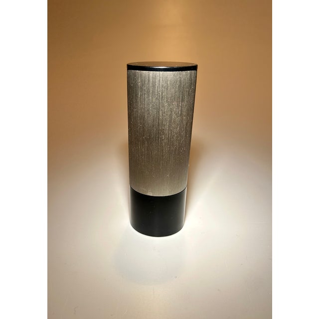 Vintage Design Corkscrew produced by Cini and Nils in the 1970s, designed by Studio OPI. Black plastic and brushed steel...