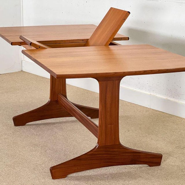 Swedish Extendable Dining Table, 1960s For Sale - Image 6 of 15