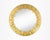 Here is a beautiful sunburst mirror by American artist David Marshall. Executed in reverse painted gold leaf, the entire...