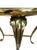 Neoclassical Brass Vanity Seat, Occasional Stool, Footstool. For Sale - Image 10 of 10