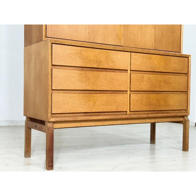 Vintage MTP Storage Cabinet in Oak by Marianne Richter for Ikea For Sale - Image 9 of 14