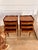 Wood Mid-Century French Louis XV Style Marquetry Nightstands, 1950s, Set of 2 For Sale - Image 7 of 18