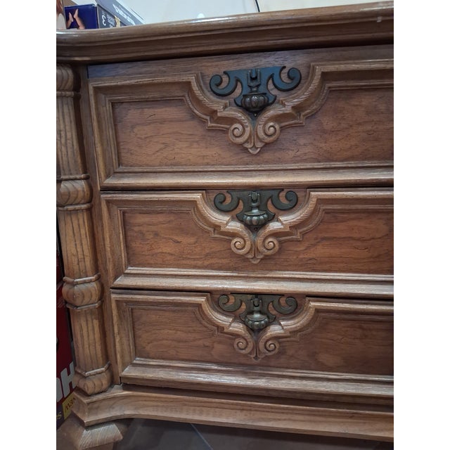Mid-Century Modern Vintage Stanley Furniture Dresser For Sale - Image 3 of 12