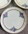 Victorian Mismatched Set of Gilt Floral Art Nouveau and Deco Plates Including Kpm of Berlin- a Set of 7 For Sale - Image 3 of 12