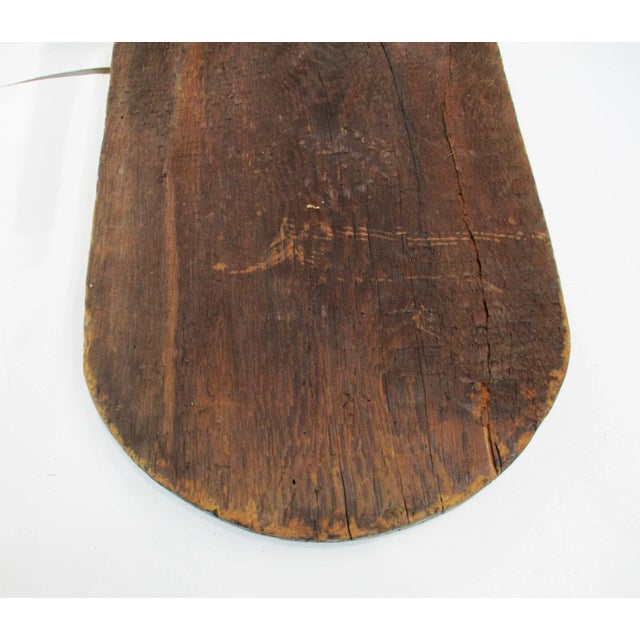Folk Art Antique Snow, Ice Toboggan Sled For Sale - Image 16 of 18