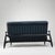 Vintage Bench in the style of Viko Baumritter, 1960s For Sale - Image 15 of 18