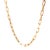 Unique features: A refined Santos de Cartier chain necklace crafted in 18ct yellow gold, featuring the signature geometric...