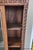 Antique Carved Quartered Oak Paine's Furniture Sliding Glass Door Bookcase C1890-1910 For Sale - Image 14 of 18