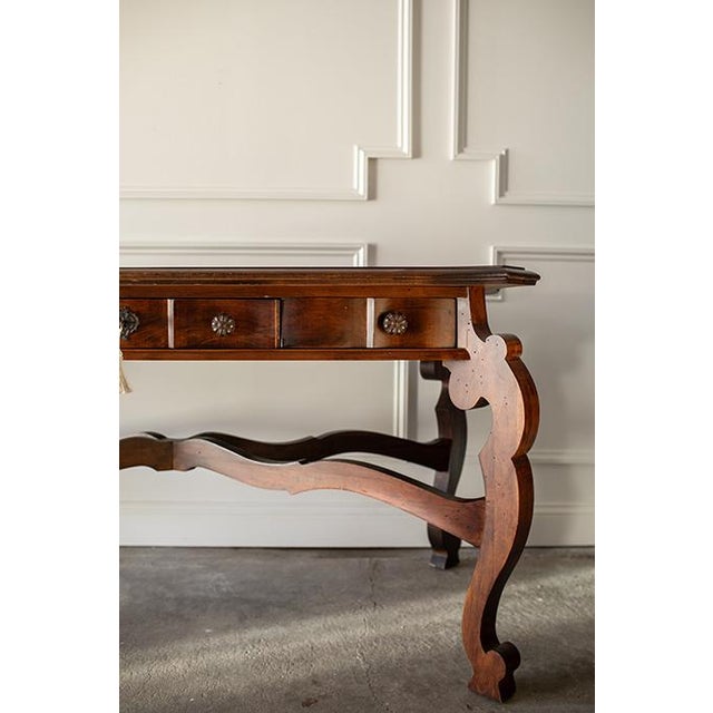 1990s Late 20th Century Romweber Spanish Baroque Carved Writing Desk, Designed by Jim Peed For Sale - Image 5 of 17