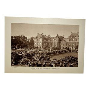 1933 Jardins Du Luxembourg Paris Photo