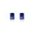 1.04ct Royal Blue Sapphire Solitaire 14k Gold Stud Earrings- 2 Pieces For Sale - Image 4 of 10