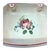 Cream Vintage French Floral Ceramic Lavabo For Sale - Image 8 of 8