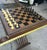 Vintage Foldable Chess Set- Chairs, Table Base, Chess Table Top, and Pieces- Set of 36 For Sale In Atlanta - Image 6 of 6