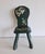 Pair of Vintage Hand-Painted Folk Art Chairs, Scandinavian Decorative Folk Chairs, Cottage Accent Chairs For Sale - Image 12 of 17