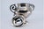 Metal Sugar Bowl in Silver Engraved with Floral Motifs For Sale - Image 7 of 11