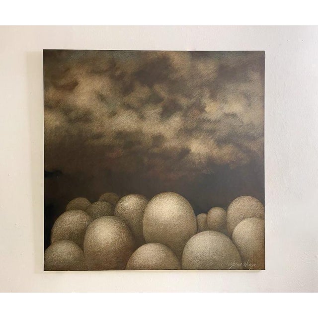 1970s Yves Rayé, 1979, Canvas For Sale - Image 5 of 6