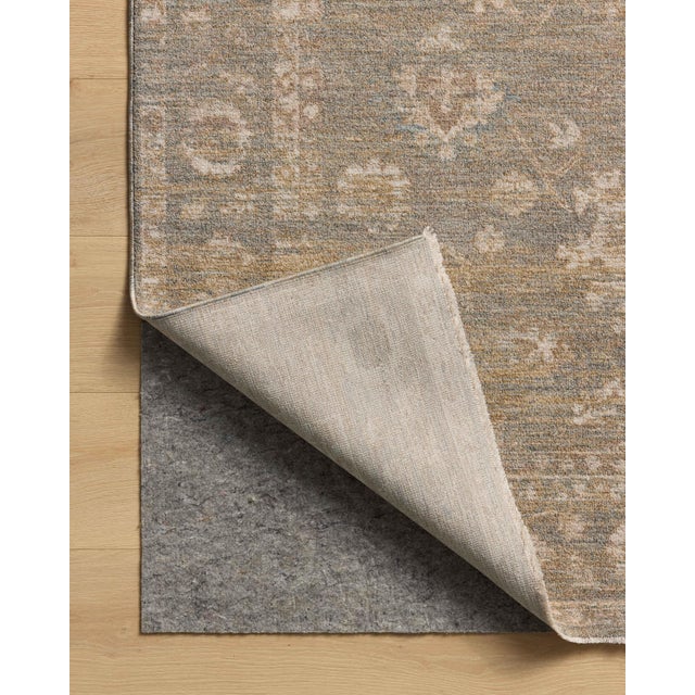 Chris Loves Julia x Loloi Louisa Lagoon / Ivory 9'-6" x 13'-1" Area Rug For Sale In Dallas - Image 6 of 7