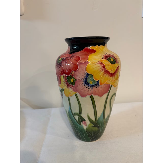 Designed by artist Jeanette McCall. All hand painted and the relief hand pipped on for a wonderful textured hand feel....