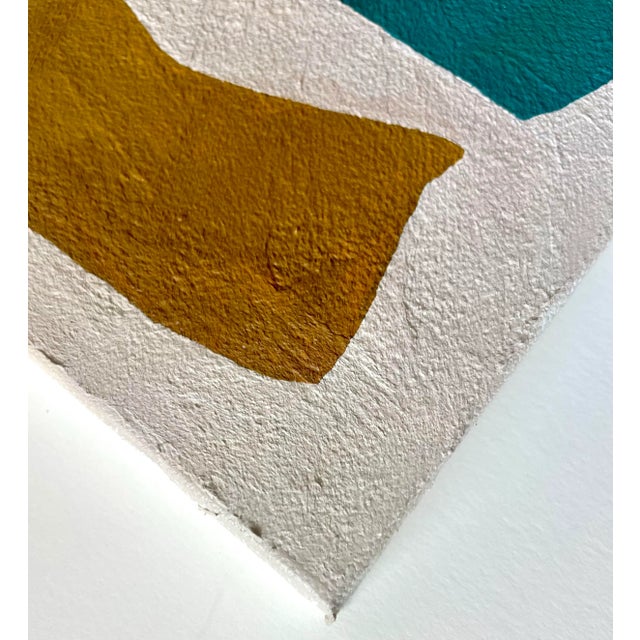 Contemporary abstract painting on canvas. Unframed Includes certificate of authenticity R.K. Red believes there is nothing...