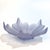 Vintage Viking Glass Frosted Purple Lotus Fruit Bowl For Sale In Miami - Image 6 of 12