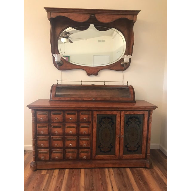 This beautiful set is made up of 7 pieces. The warm burnished maple furniture was built with excellent craftsmanship and...