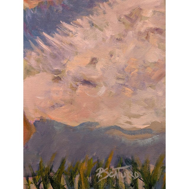 Summer Breeze - Oil on Canvas 18x24" Impressionist For Sale - Image 4 of 4