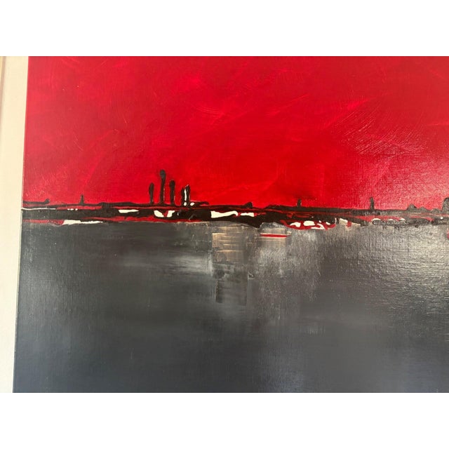 Modern Marilyn Monnier, Abstract Composition, 2000s, Acrylic Painting on Canvas For Sale - Image 3 of 9