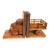 1992 Handmade Wood Truck Bookends For Sale