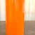 Mid-Century Modern Vintage Orange Cased Glass Cylinder Vase, Mid-Century For Sale - Image 3 of 6