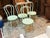 Design Plus Gallery presents a Set of Four Bentwood Dining Chairs in Mint Green. These chairs are reproductions of iconic...