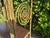 Vintage 76” Postmodern Sculptural Iron Etagere With Spiral Motifs For Sale - Image 9 of 11