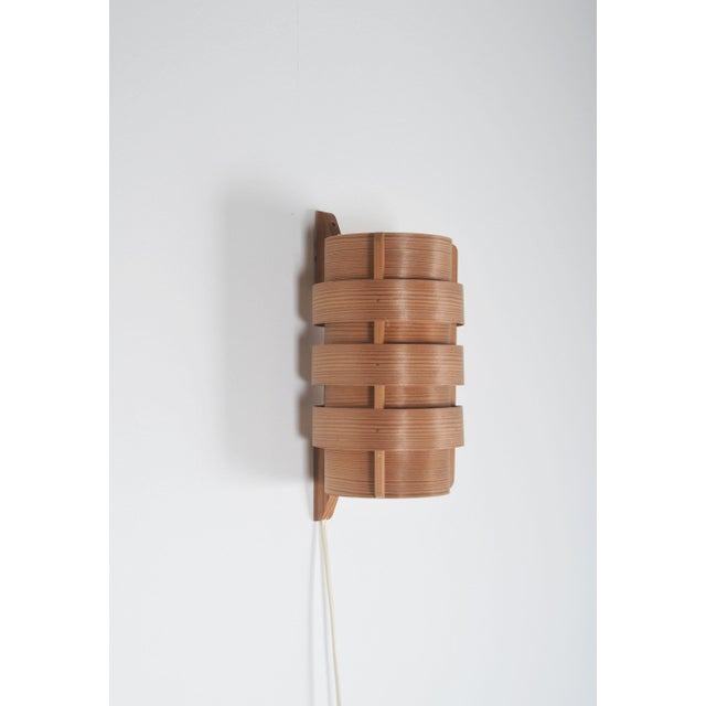 Swedish wall lamp v280 designed by hans-agne jakobsson in the 1960s. The lamp was manufactured by his company, ab ellysett...