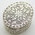 Vintage Italian Oval Tall Silver 800 Pill Trinket Snuff Box, 1980s For Sale - Image 3 of 14