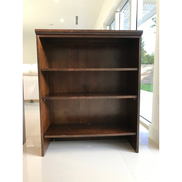 Pottery Barn Printers Hutch Double Bookcases A Pair Chairish