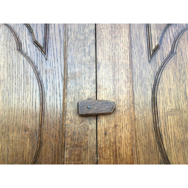 Ardena cabinet Once it was repaired, because the back is not original, the floor was also replaced from old planks...