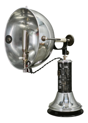 Vintage Bauhaus Adjustable Table Lamp in Chrome, Germany, 1930s