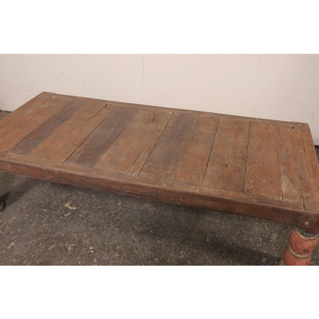 Large Coffee Table or Daybed, Early 20th C. For Sale - Image 9 of 13