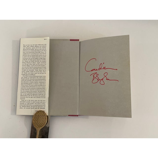 Knock Wood by Candice Bergen Signed Hardcover Book For Sale In Palm Springs - Image 6 of 9