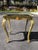 Italian Hand Painted Mirror Top Side Table For Sale - Image 9 of 13