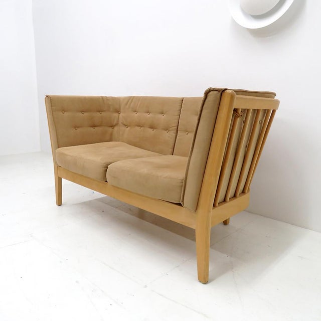1990s Two Seater Sofa by Wojtek D Carstens for Stouby Mobler For Sale - Image 5 of 9