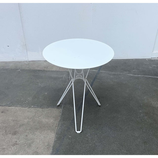 Metal Tio Series Metal Outdoor Table by Chris Martin for Massproductions For Sale - Image 7 of 18