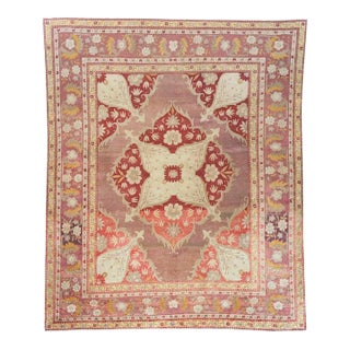 Antique Turkish Herekeh Rug - 12'6" x 14'10" For Sale