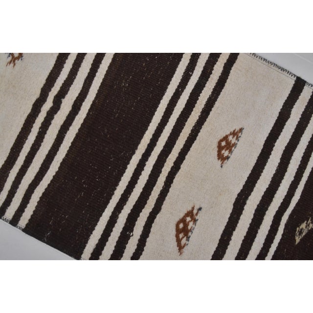 Vintage Handwoven Hemp Rug For Sale In Phoenix - Image 6 of 8