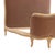 Mauve French Louis XV-Style Painted and Upholstered Full Bed, Ca. 1940. For Sale - Image 8 of 8
